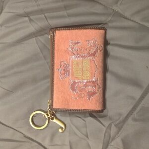 Vintage Y2K juicy couture card keychain